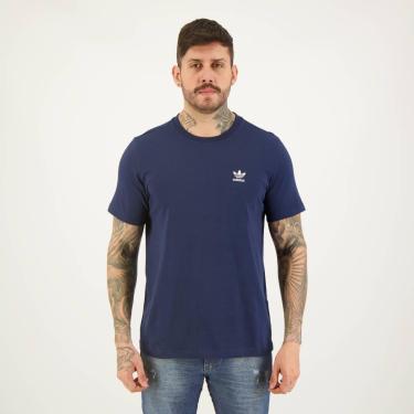 Imagem de Camiseta Adidas Trefoil Essentials Marinho-Masculino