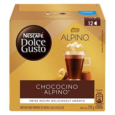Imagem de Café em Cápsula, Nescafé Dolce Gusto, Chococino Alpino, 12 Cápsulas