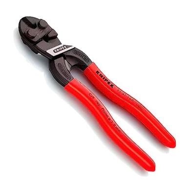 Imagem de Knipex CoBolt® S Cortadores de parafusos compactos preto atramentizado, revestido de plástico 160 mm 71 01 160