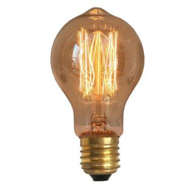 Imagem de Lâmpada Retrô Decorativa Vintage Thomas Edison A19 - GMH, 220V