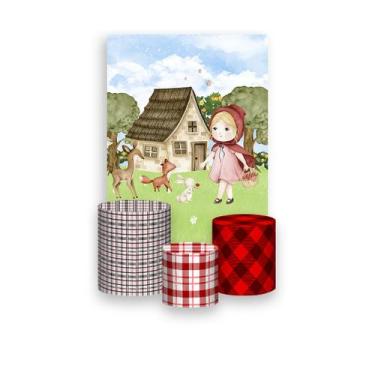 Imagem de Painel De Festa Vertical 1,50 x 2,20 + Trio De Capas Cilindro - Chapeu