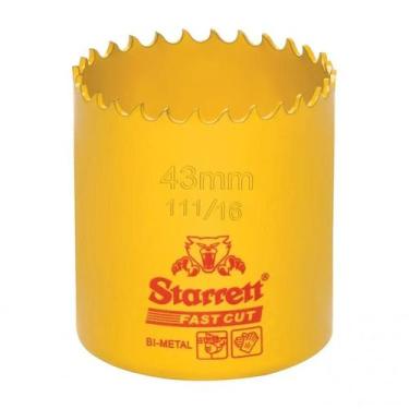 Imagem de Serra Copo Bi-Metal passo constante 1.11/16'' - 43mm Starrett SH1116/F
