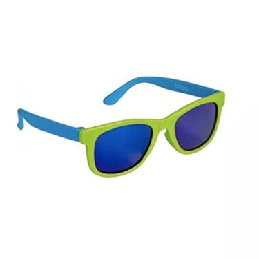 Imagem de Óculos De Sol Verde/Azul Flexível Com Estojo e Lenço 14210 - BUBA