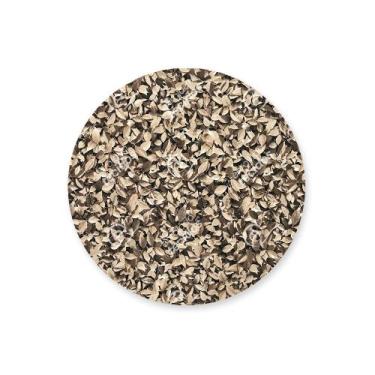 Imagem de Capa para Sousplat em Tecido Jacquard Estampado Muro Inglês Folhas Sec