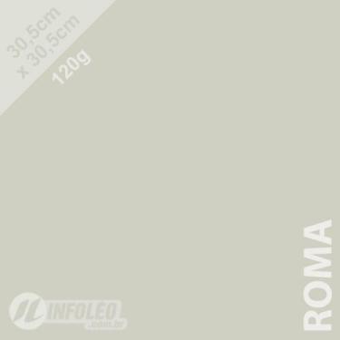 Imagem de Papel 120 gramas 30,5x30,5cm Roma (Cinza Claro) Color Plus - 10 unidad