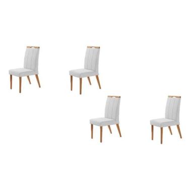 Imagem de Kit 4 Cadeiras Paris - C 13 - Gran Decore