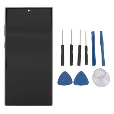 Imagem de Substituição de Tela para Sumsung Note 10 Plus Smartphone, Moldura Ultrafina TFT Display Touch Screen Substituição do Conjunto do Digitalizador Com Ferramentas de Reparo
