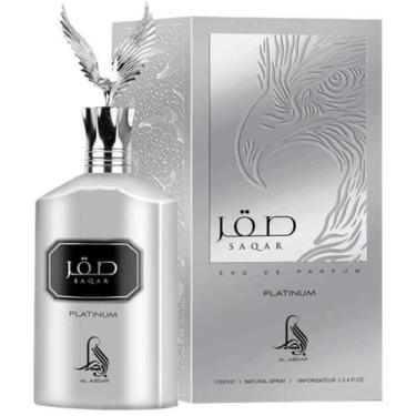 Imagem de Perfume Saqar Platinum Masculino Eau de Parfum 100ml - Al Absar