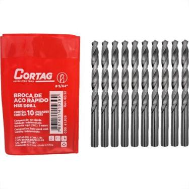 Imagem de Broca Aco Rapido Cortag 5/64'' - 61939 - Kit C/10 Pecas