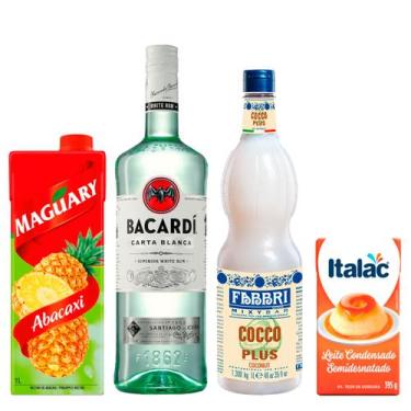 Imagem de Combo Completo para Coquetel Piña Colada - WebBar