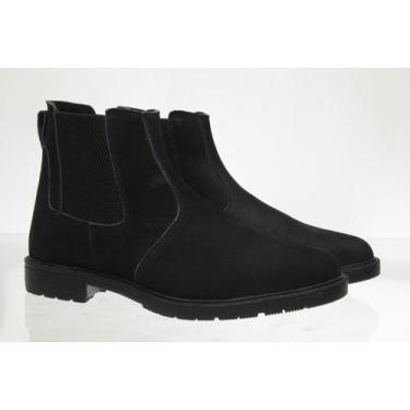 Imagem de Bota Botina Masculina em Couro Café Camurça-337 - Elefante colore, Pre