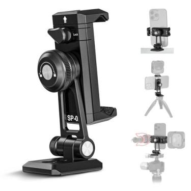 Imagem de Adaptador de Tripé Neewer para Celular - Base Arca QR em Metal