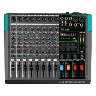 Imagem de Misturador de Áudio Depusheng PA8 - 8 Canais, USB, Bluetooth e MP3 - 4