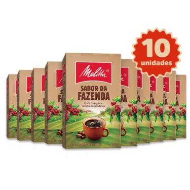 Imagem de Kit Café Melitta Sabor da Fazenda - 10 Unidades 500g