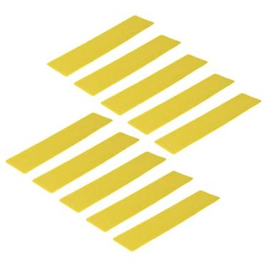 Imagem de Marcador de Linha da Corte do PVC, Cor Brilhante, Boa Tenacidade, Fácil de Ver para Tênis, Pickleball, Basquete Com Tamanho Portátil para Visibilidade Ideal (Amarelo)