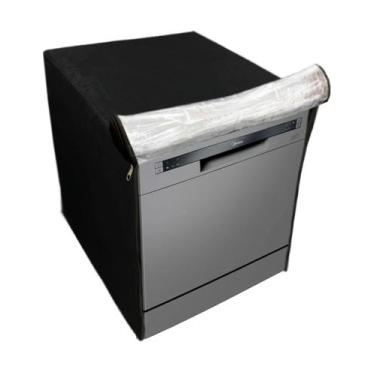 Imagem de Capa para lava louças midea 8 serviços transparente flex - Clean Capas