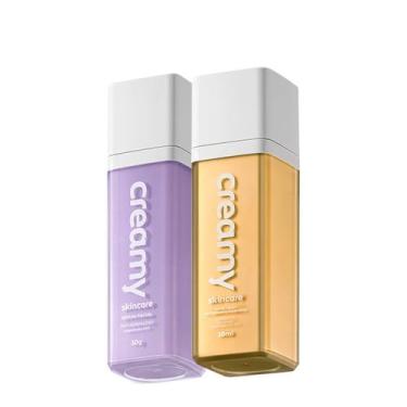 Imagem de Kit Creamy Skincare Pro-Adapaleno Vitamina C Gold Sérum (2 produtos)