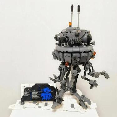 Imagem de Blocos de Construção Criativos para Meninos - Modelo de Droid Imperial
