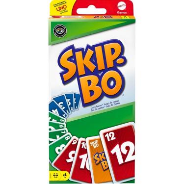 Imagem de Jogo de Tabuleiro de Cartas Uno Skip-Bo Mattel