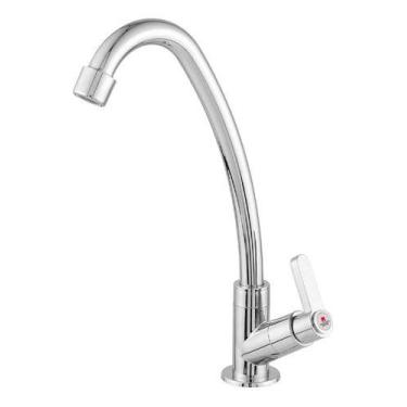 Imagem de Torneira Bica Móvel Cano Alto Mesa Abs 1/4 Volta - Concept Metais