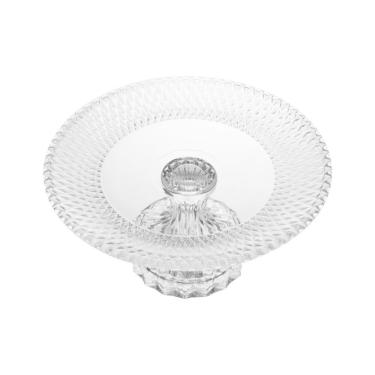 Imagem de Prato para Bolo com Pé de Cristal Roman -Lyor