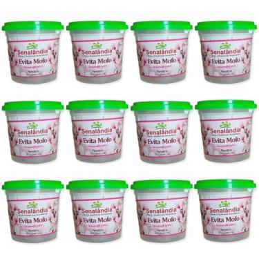 Imagem de Kit 12 Antimofo Secar Desumidificador Guarda Roupa Armário Gaveta 130g