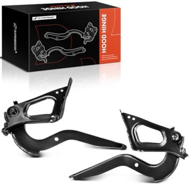 Imagem de A-Premium Dobradiças Para Capô Dianteiro Do Motorista E Passageiro Compatíveis Com Toyota Rav4 2019-2023, Prime 2021-2023, Lado Esquerdo Direito, Conjunto De 2 Peças, Substituição Nº 5342042140, 534