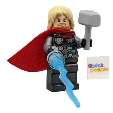 Imagem de LEGO Superheroes: Thor with Mj lnir and Lightning Power