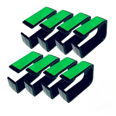 Imagem de Passa fio Kit Organizador De Cabos para Esconder Fios embaixo de Mesa Setup Gamer Home Office Decor(Preto,16 peças)