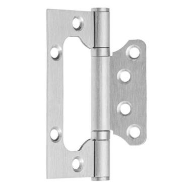 Imagem de Dobradiça Porta Sobrepor Sem Rebaixo Inox 4'X3' Rolamento - Component