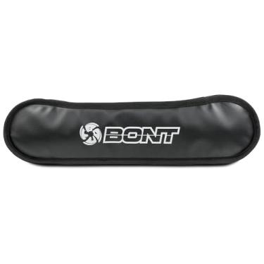 Imagem de Bont Capas de rodas de skate em linha – protegem rodas e rolamentos – Design fácil de calçar – vários tamanhos (preto e branco, 3 x 125 mm)