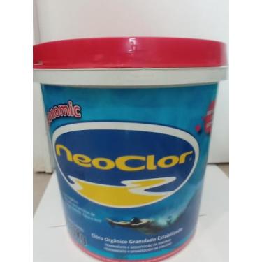 Imagem de Cloro Neoclor, Vermelho e azul