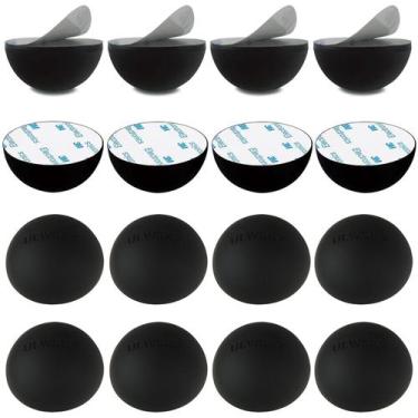 Imagem de Amortecedores hemisféricos de silicone, pés de isolamento, pacote com 