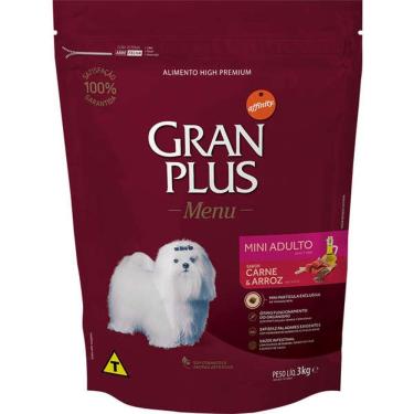 Imagem de Gran Plus Caes Ad. Mini Carne 3 Kg