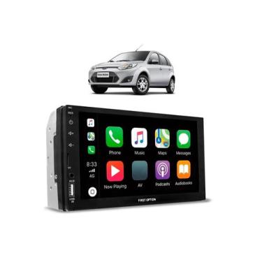 Imagem de Kit Multimídia Fiesta 2003 / 2014 7 Pol CarPlay AndroidAuto Sem Fio - 