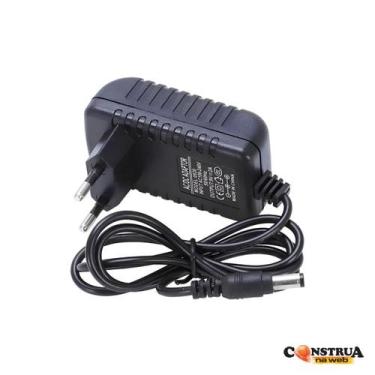 Imagem de Fonte Estabilizada Adaptadora Câmera Segurança 12v 1a Plug P4 - Fita D