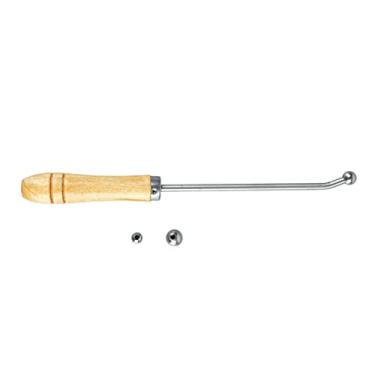 Imagem de Ferramenta de reparo do saxofone Ferramenta de metal profissional Cabeça sax Neck Manutenção Acessório para instrumentos para trompete saxofone Material de madeira de madeira de