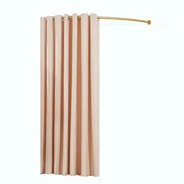 Imagem de Simple Clothing Store, provador, forte carga, loja de roupas, provador, pista de metal em forma de C, vestiário para alfaiataria, shopping, bastidores, escritório, vestiário, portátil