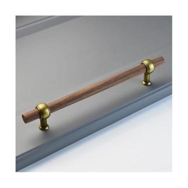 Imagem de Puxador de porta deslizante AAPIE para porta de entrada, sapato, gaveta, maçanetas de porta, puxadores de madeira, móveis, ferragens, puxadores de cômoda, dourado, preto, para cômoda