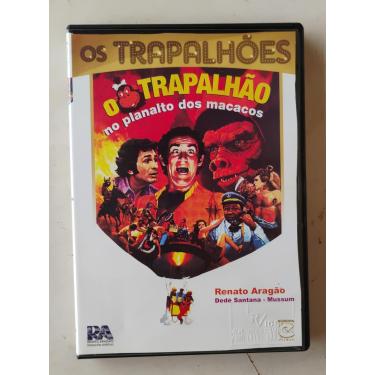 Imagem de O Trapalhão No Planeta Dos Macacos DVD - Renato Aragão, Dedé Santana, Mussum
