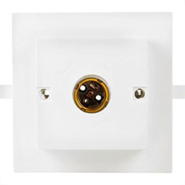 Imagem de Plafon Decora Pvc Interneed Branco Qd S.Porc