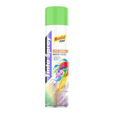 Imagem de Tinta Spray Mundial Prime Uso Geral Verde Claro 400ml - Aeroflex