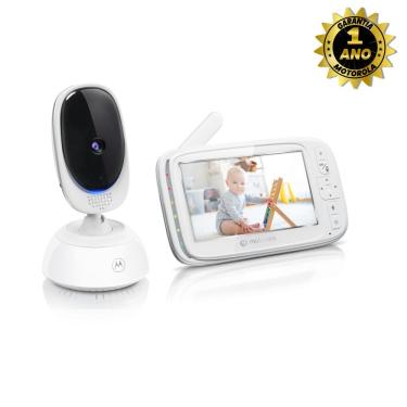 Imagem de Babá Eletrônica VM75 Tela LCD 5.0 com Zoom Digital Motorola