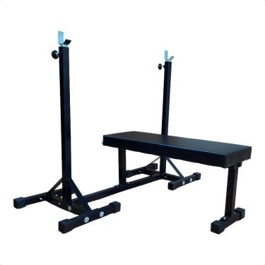 Imagem de Banco Supino Reto Ajustável Ideal para Musculação e Academia