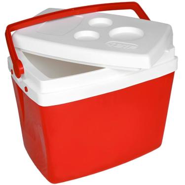 Imagem de Caixa Térmica 26 Litros Vermelho - CXT0026 - BOTAFOGO