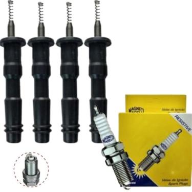 Imagem de Supressores de Bobina - 4 Pinos Gol G5, G6, G7–1.0/1.4/1.6 Voyage–1.0/1.4/1.6 Saveiro–1.0/1.6 Fox/SpaceFox–1.0/1.6 / A3–1.6/1.8/2.0 TLFI-tds + JG. VELAS DE IGNIÇÃO
