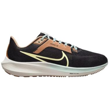Imagem de Nike Pegasus 40 Road Tênis de corrida (FQ6852-081, Preto/Vela/Jade Ice/Citron), Preto/Vela/Jade Ice/Citron Tint, 45
