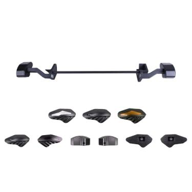 Imagem de Arashi Não Corte CNC Moldura Sliders Crash Pads para Suzuki Hayabusa Gen 3 GSXR1300R 2021-2023, Preto