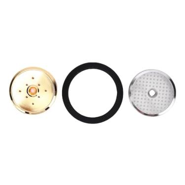 Imagem de GLOGLOW Suporte para Chuveiro de café Em Aço Inoxidável Suporte para Chuveiro para Máquina de café, Cabeça de Fabricação de Máquina de de 58 Mm Placa Divisora ​​de água Conjunto de Junta de Adequado
