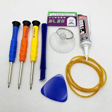 Imagem de Conjunto de chaves de fenda pequeno 7 em 1 para instalação e remoção, mini kit de ferramentas de reparo magnético de precisão